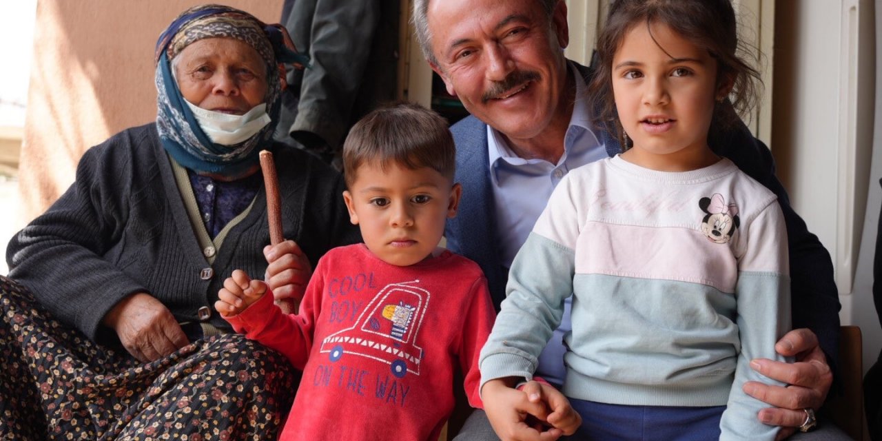 Milletvekili Tin, Beyağaç’ta hemşehrileriyle kucaklaştı