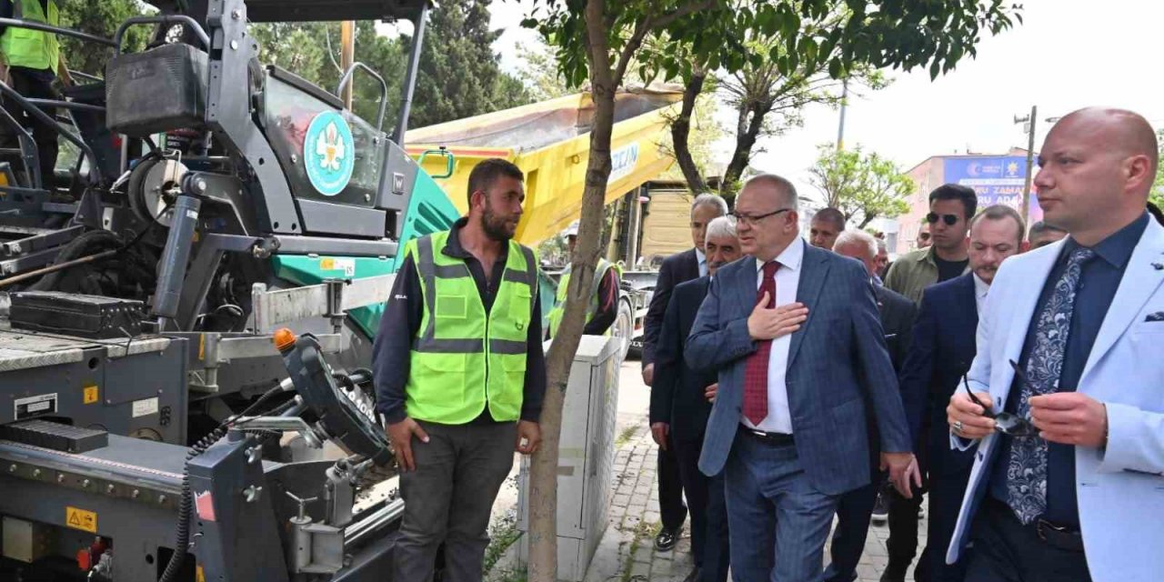 Başkan Ergün Soma’da temaslarda bulundu