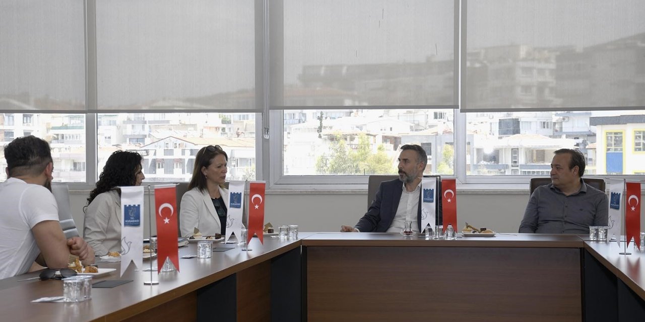 Kardeş Şehir Marl’dan gelen öğrenciler Kuşadası’nı gezdi