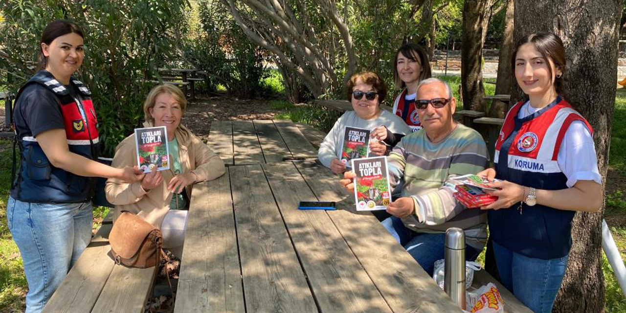 Dilek Yarımadası’nda vatandaşlara KADES tanıtıldı