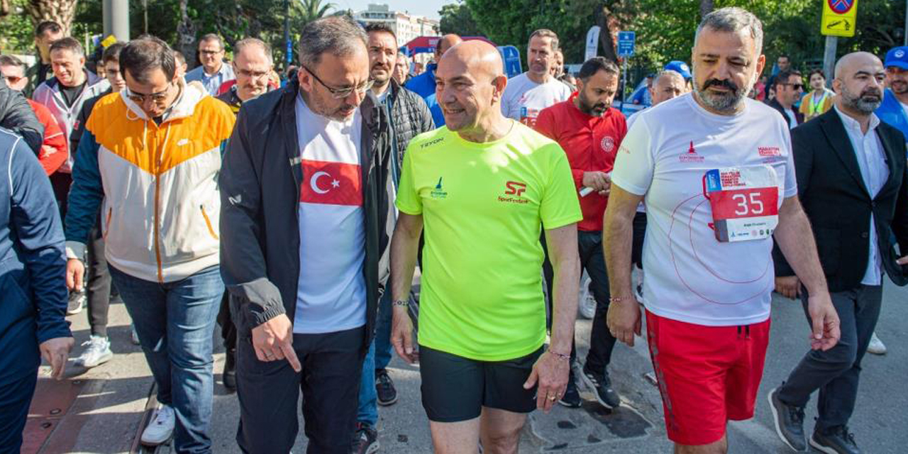 Dünyayı buluşturan Maraton İzmir’e Kenya ve Etiyopyalı atletler damga vurdu