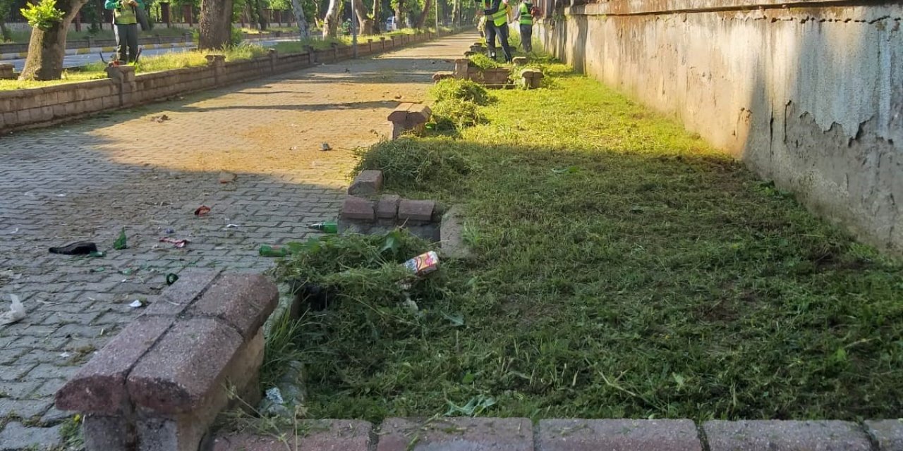 Nazilli Belediyesi’nin çalışmalarıyla sokaklar nefes alıyor