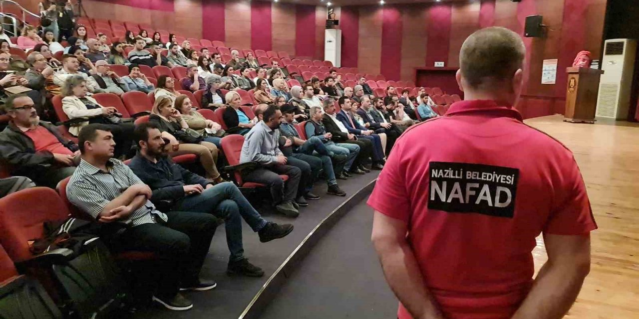 Nazilli doğal afetlere NAFAD’la hazırlanıyor