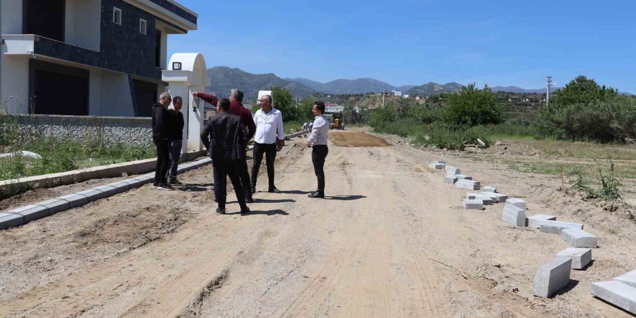 Nazilli Belediyesi İsabeyli’de yeni yollar açıyor