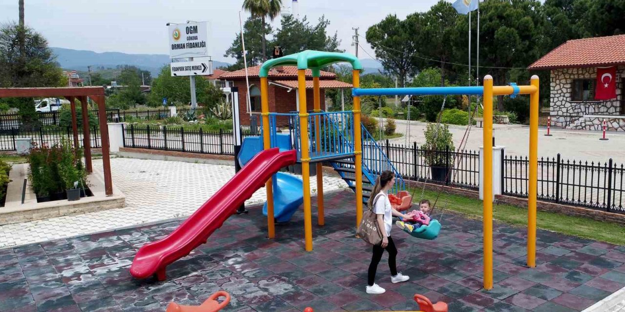 Gökova Fidan Park vatandaşların ilgi odağı