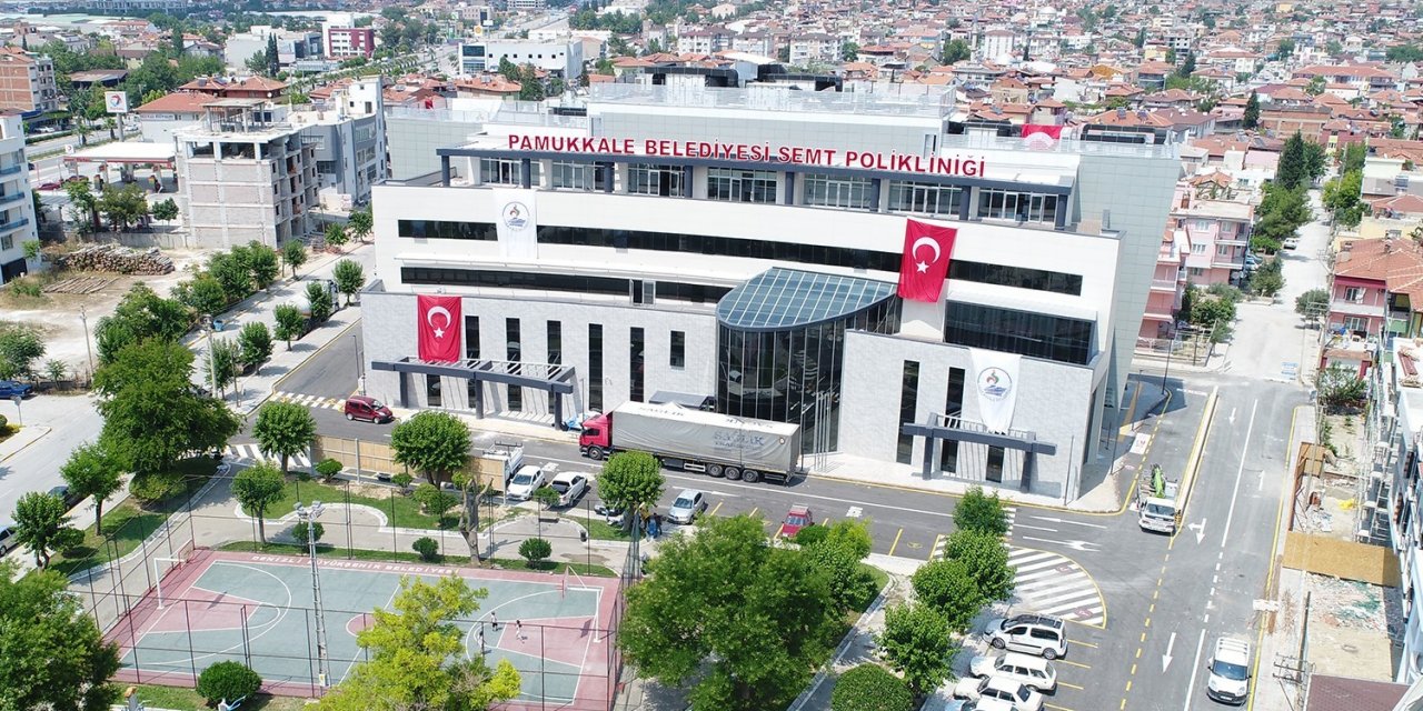 Pamukkale Belediyesi Semt Polikliniğinden tam gün hizmet