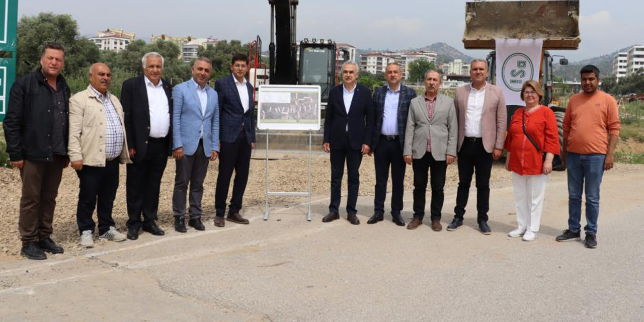 Başkan Özcan, 75 milyonluk proje için kolları sıvadı