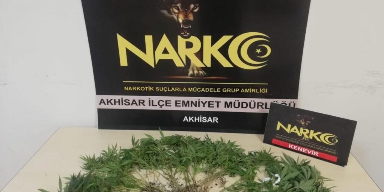 Manisa’da uyuşturucu operasyonu