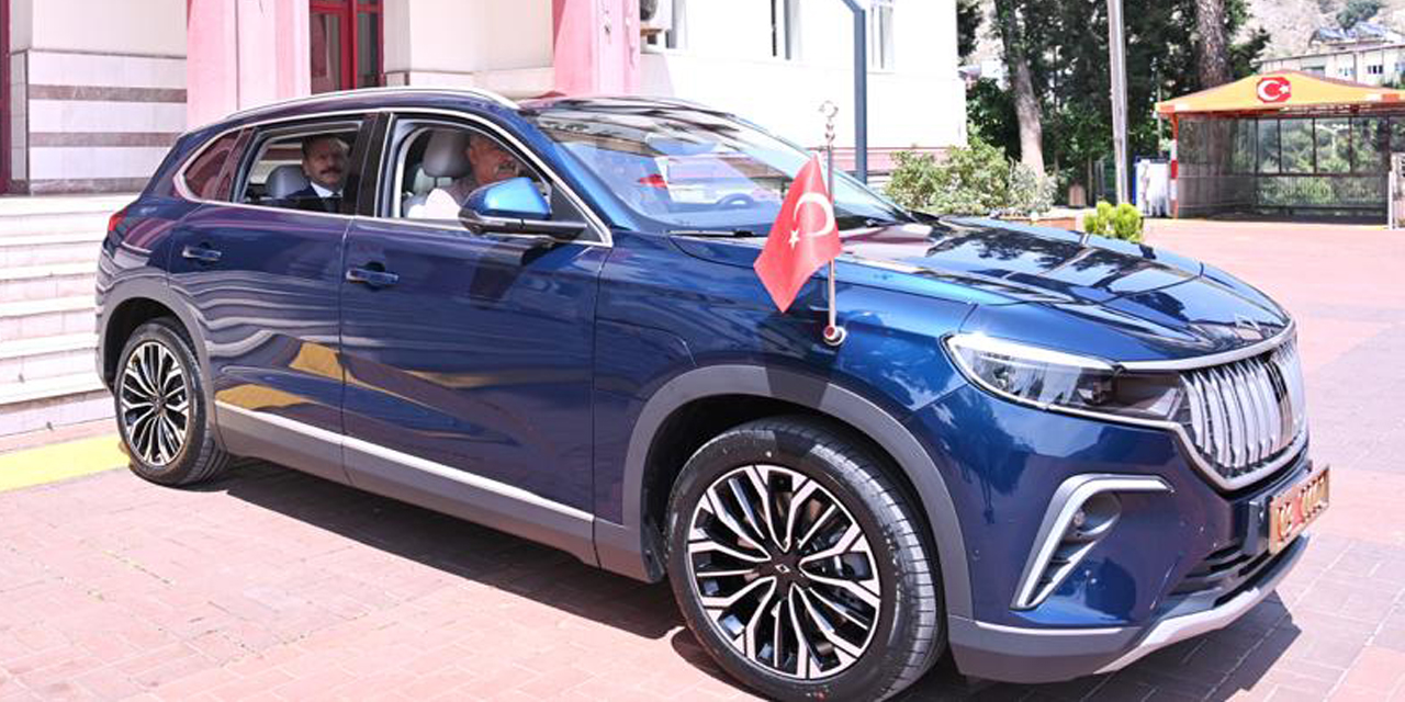 Yerli ve milli otomobil TOGG Aydın Valiliği’nde