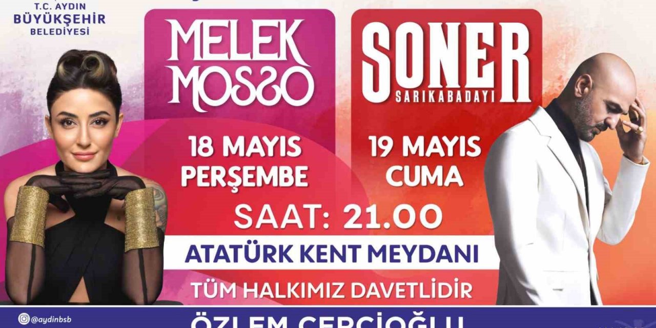 Aydın Büyükşehir Belediyesi’nden Gençlik Haftası konseri