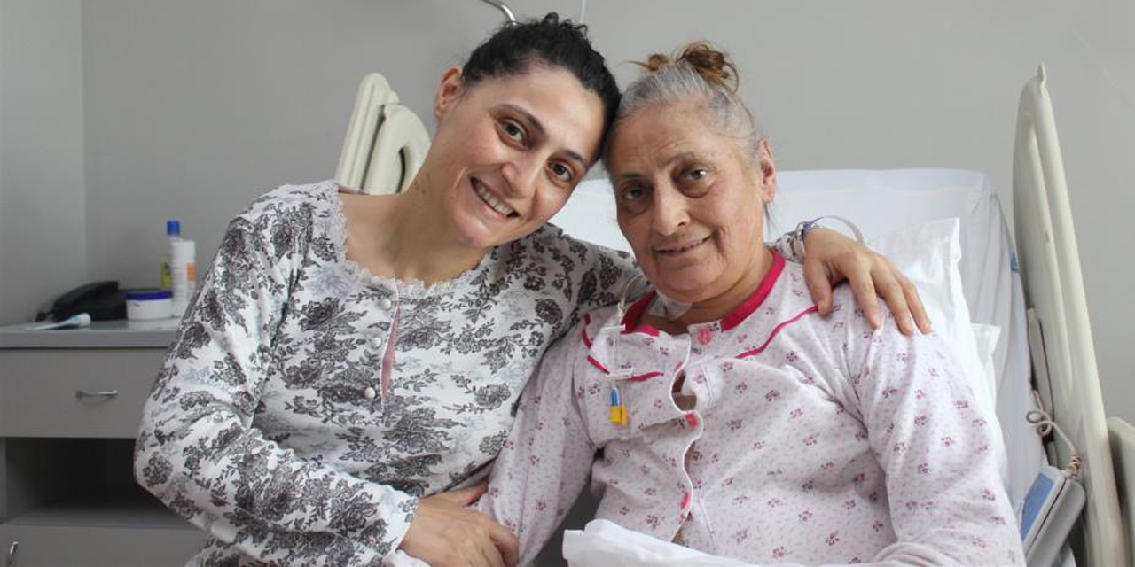 Hastanede unutulmaz Anneler Günü