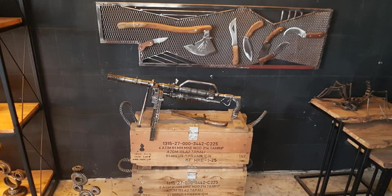 Müze değil, soğuk demirci dükkanı