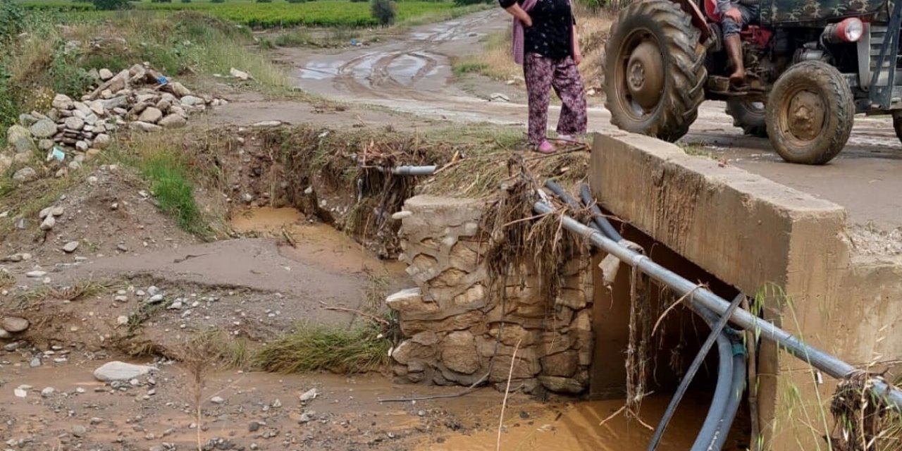 Mahalle sakinlerinden dere ıslah talebi