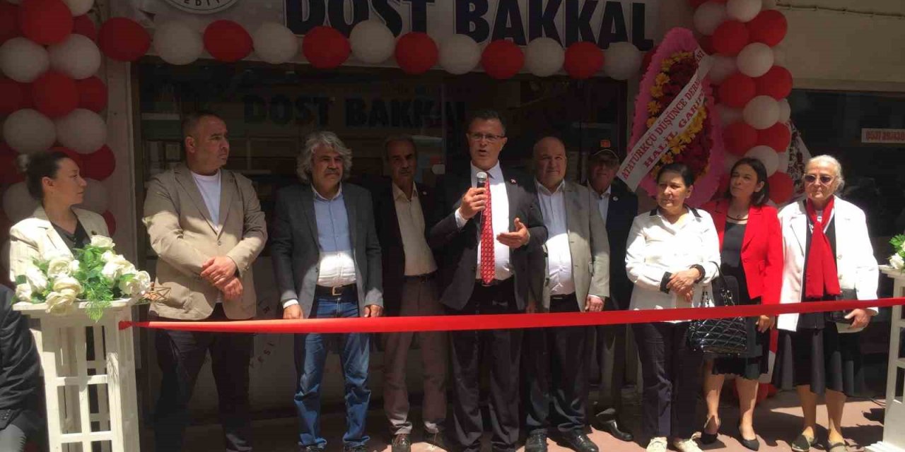Alaşehir’de ihtiyaç sahipleri için Dost Bakkal açıldı