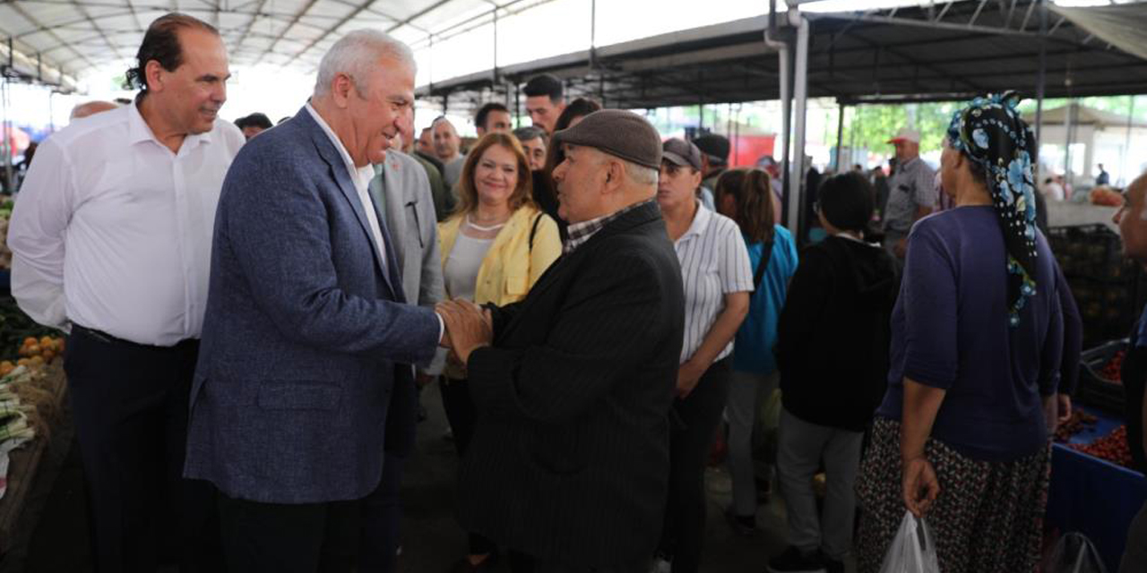 Başkan Atay, 2. tur seçim çalışmaları için alana indi