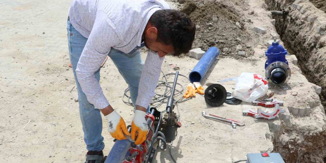 MASKİ’nin Muradiye’deki 8 milyonluk altyapı yatırımı sürüyor