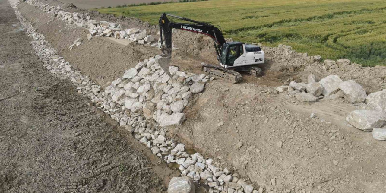 Koçarlı Bağarası taşkınlardan korunacak