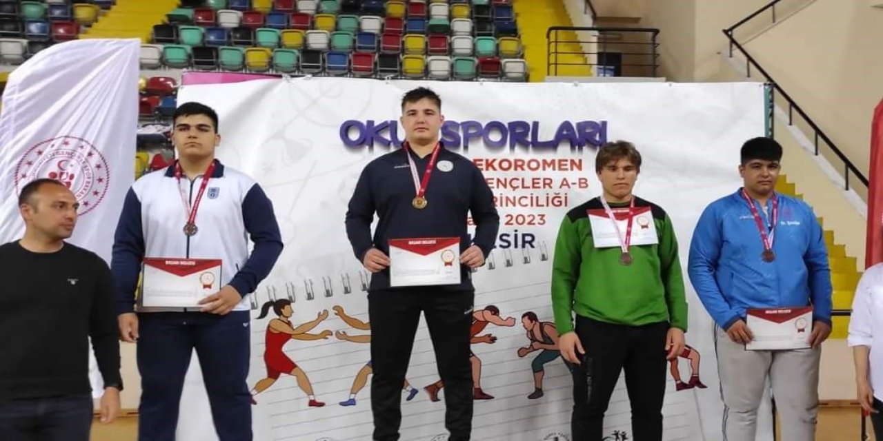 Köyceğizli güreşçi, Sınakçı Türkiye şampiyonu oldu