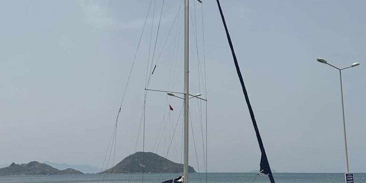 Bodrum’da yelkenli teknede 96 göçmen yakalandı