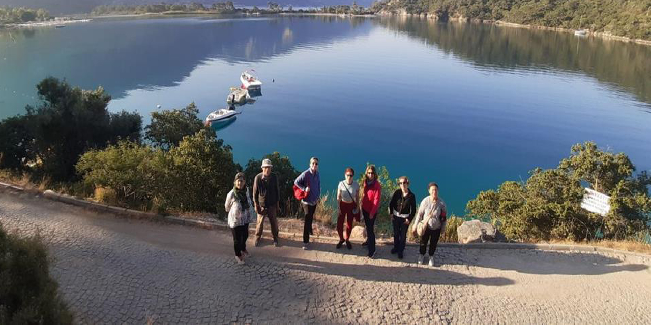 Aydınlı doğa severlerin rotası Fethiye oldu