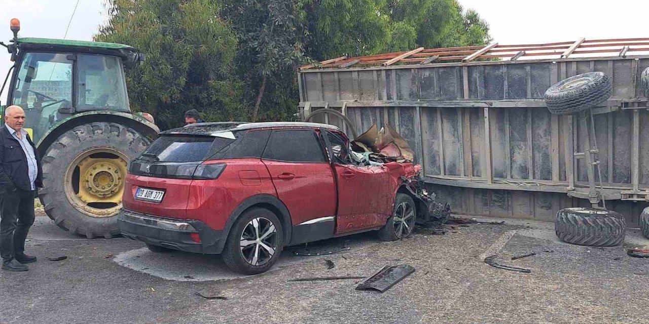 Söke’de trafik kazası: 1 yaralı