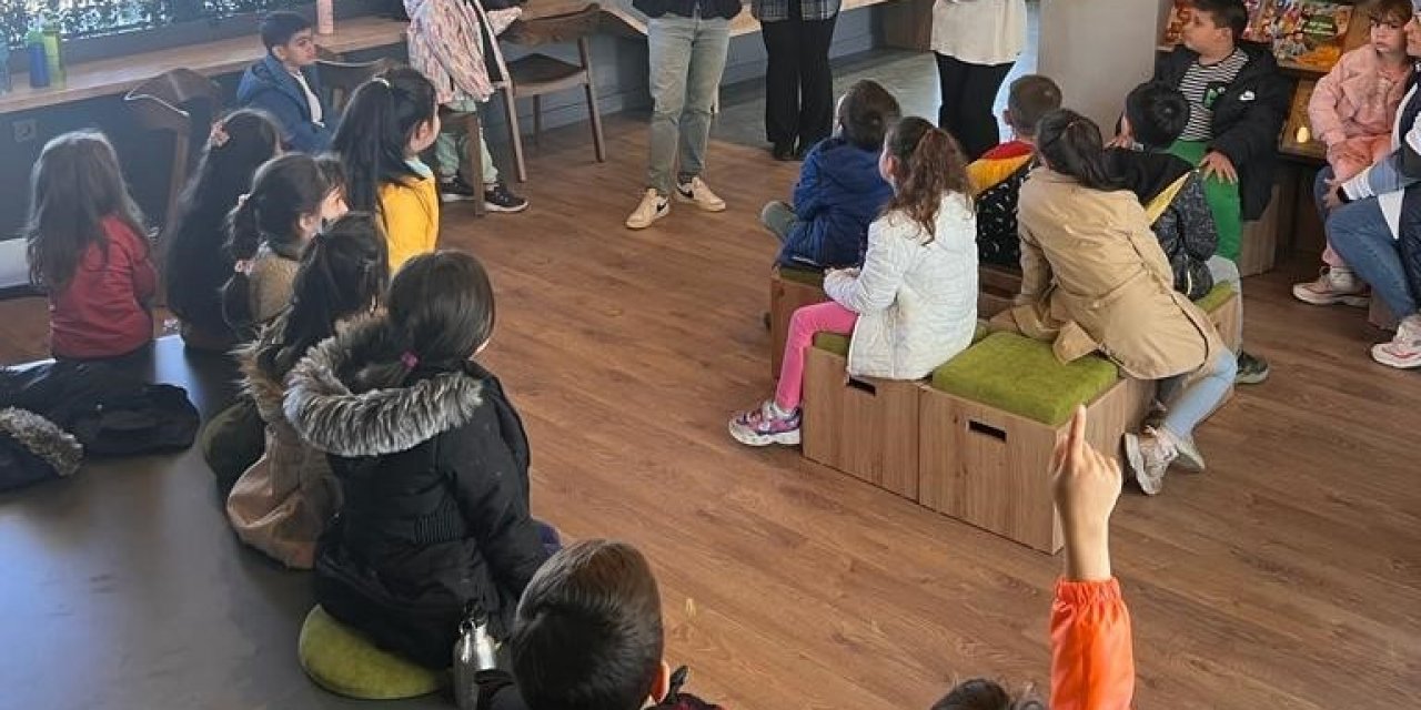 Salihli’de çocuklar jeotermal ile buluşuyor