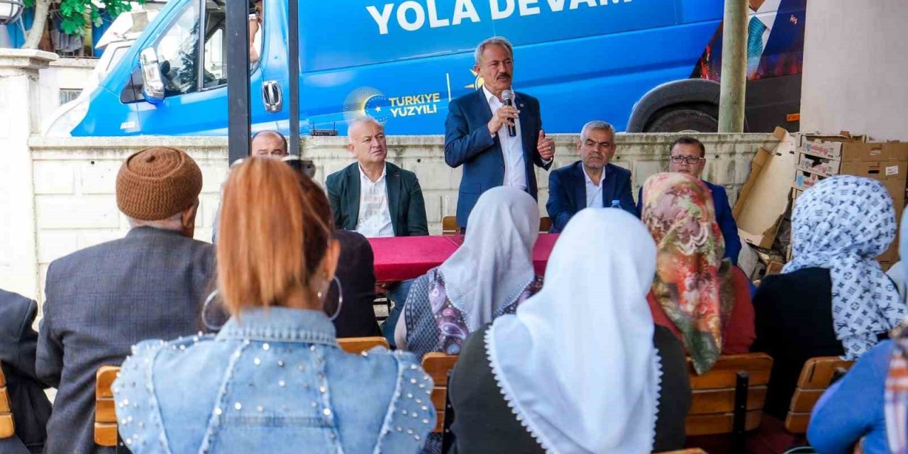 AK Partili Şahin Tin, Denizli’yi adım adım dolaşıyor