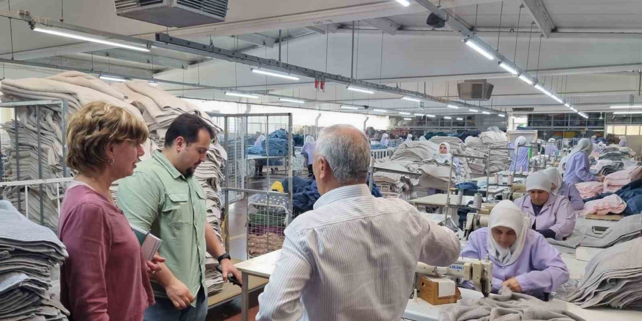 Denizli OSB, Uluslararası Çalışma Örgütü temsilcilerini ağırladı