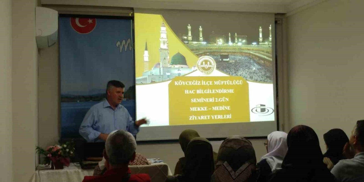 Köyceğizli hacı adaylarına aşı yapıldı