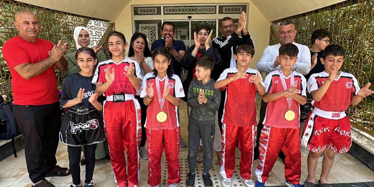 Germencikli sporcular dünya şampiyonu oldu