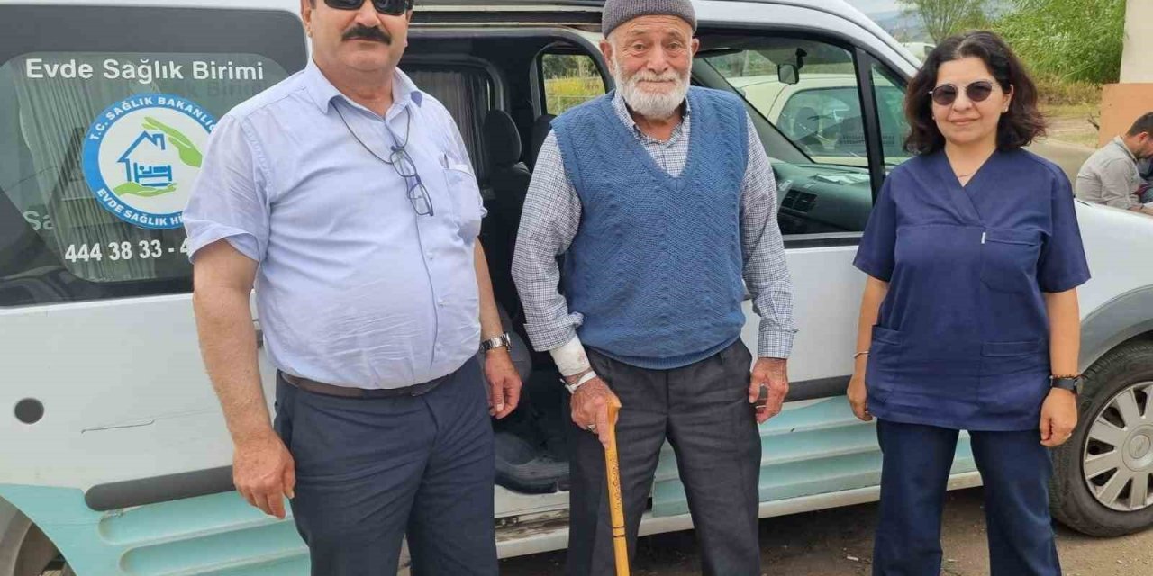 Aydın’da Evde Sağlık Hizmetleri ekipleri seçimde görev başındaydı