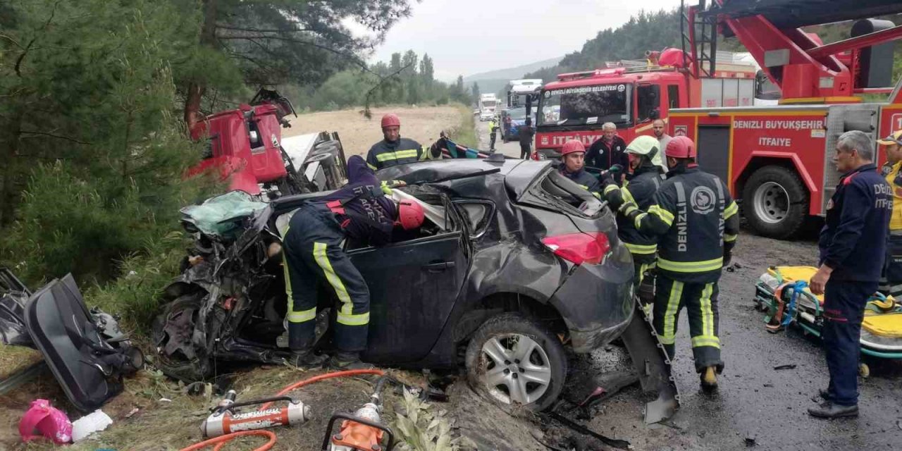 Denizli’de son 1 haftada 155 trafik kazası meydana geldi