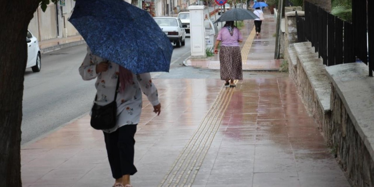 Aydın’a sağanak yağış uyarısı