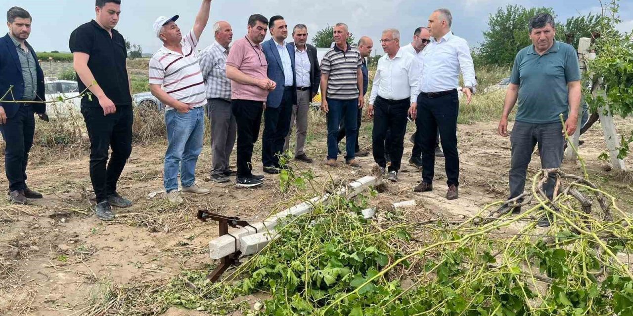 AK Partili Baybatur’dan sel mağduru çiftçileri rahatlatan açıklama