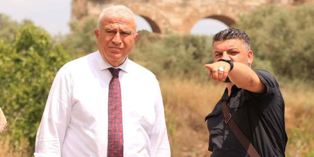 Başkan Atay, Tralleis’teki çalışmaları yerinde inceledi