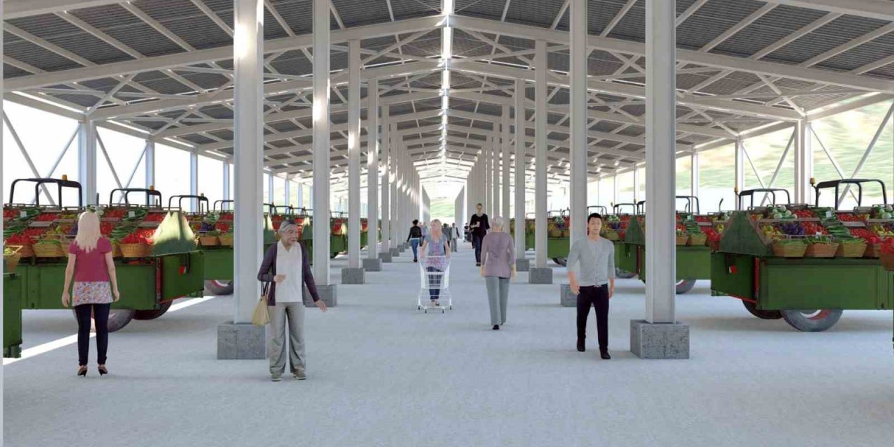 Fethiye Karaçulha toptancı haline 40 Milyonluk yatırım