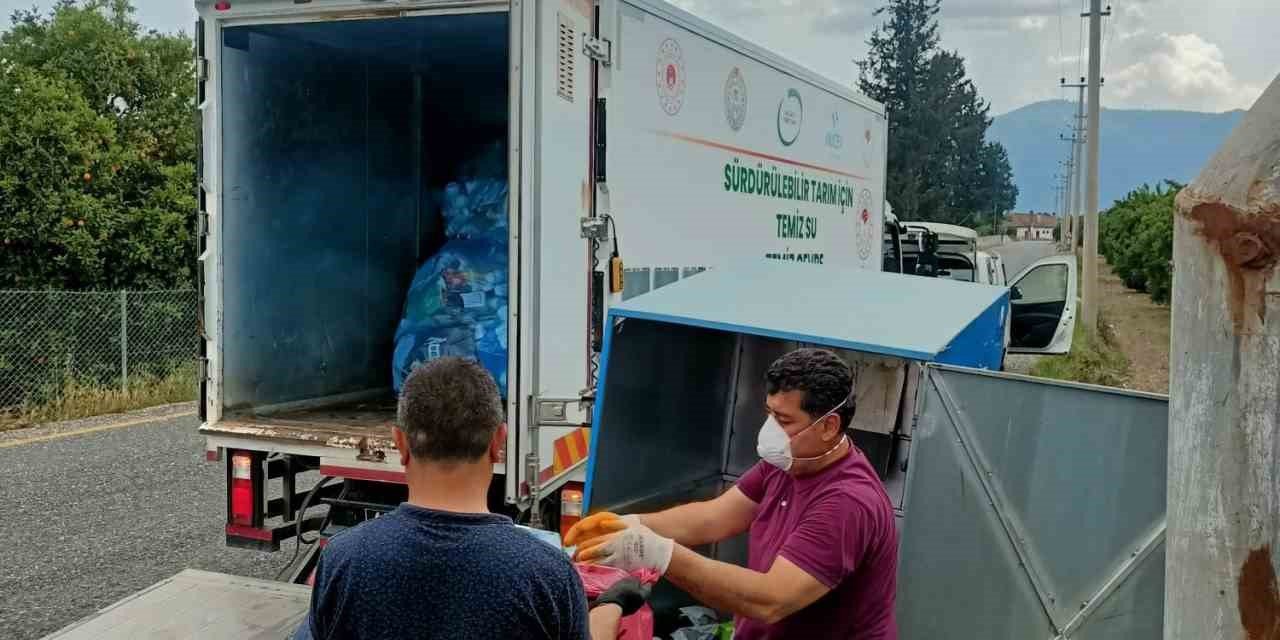 Köyceğiz’de yıllık yaklaşık 4 bin kg zehirli atık toplanıyor