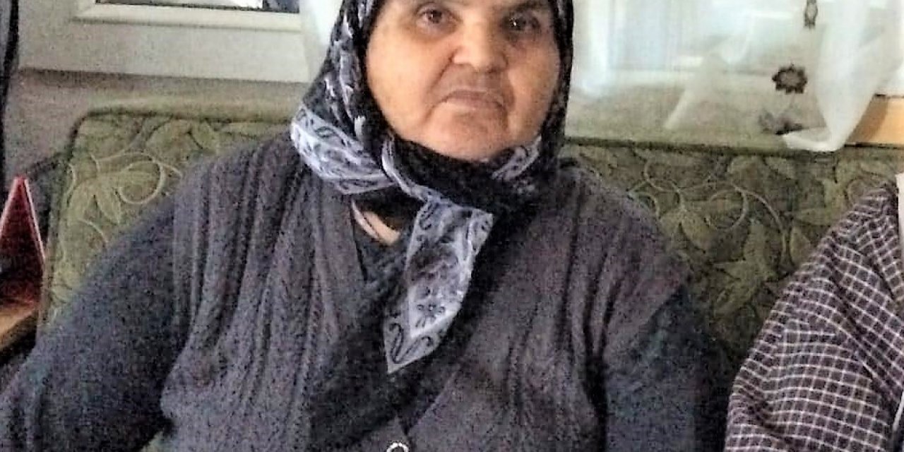 Kayıp yaşlı kadından sevindiren haber