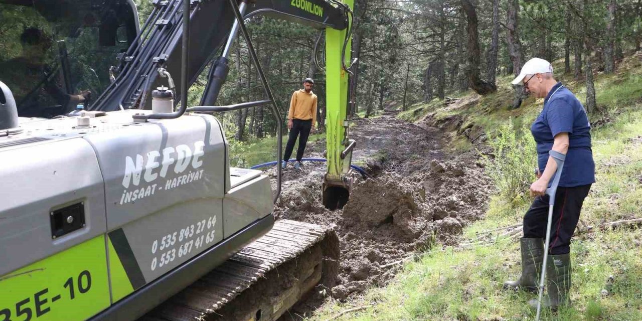 Spil Dağı’ndaki Ayvacık artık su sıkıntısı yaşamayacak