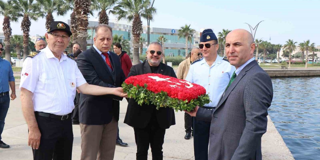 Yaşamını yitiren kılavuz kaptanlar Aliağa’da anıldı