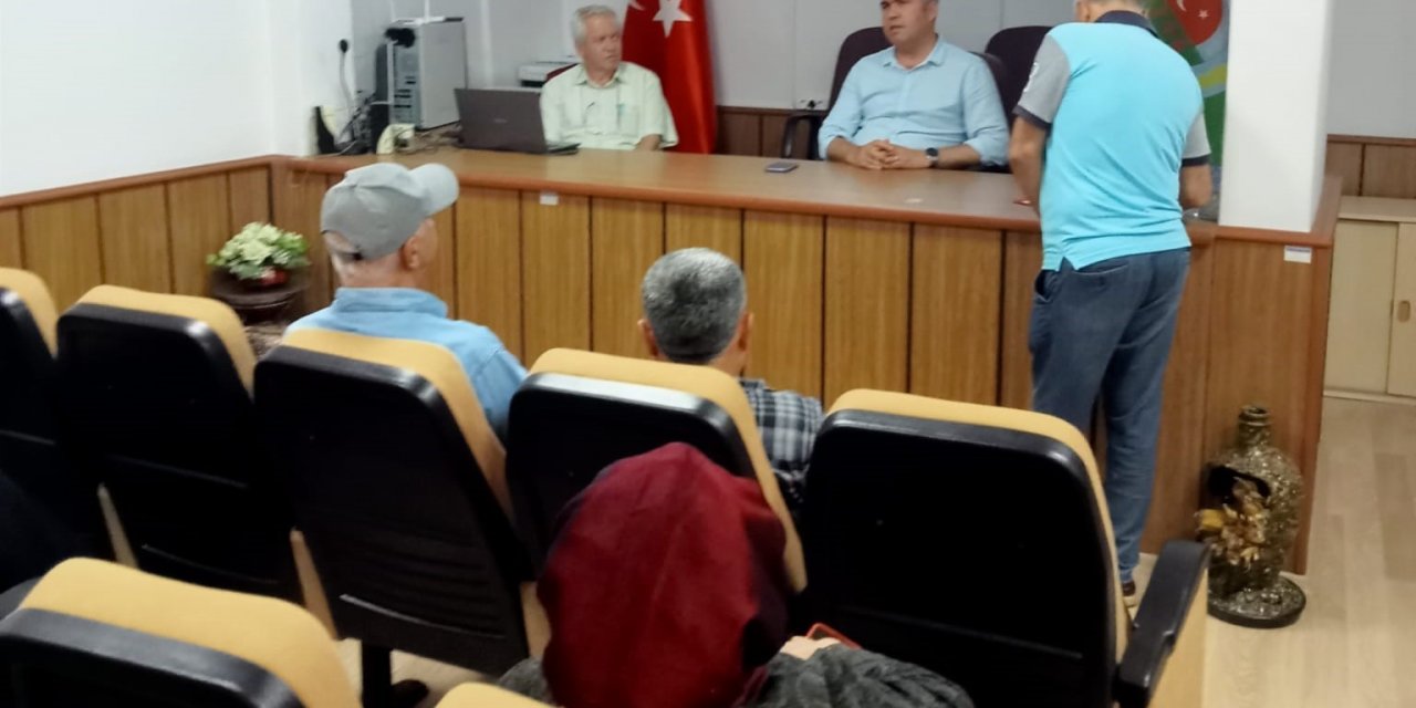 Çiftçilere seracılık kursu verildi
