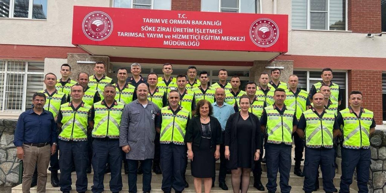 Jandarma personeline traktör kullanımı eğitimi verildi