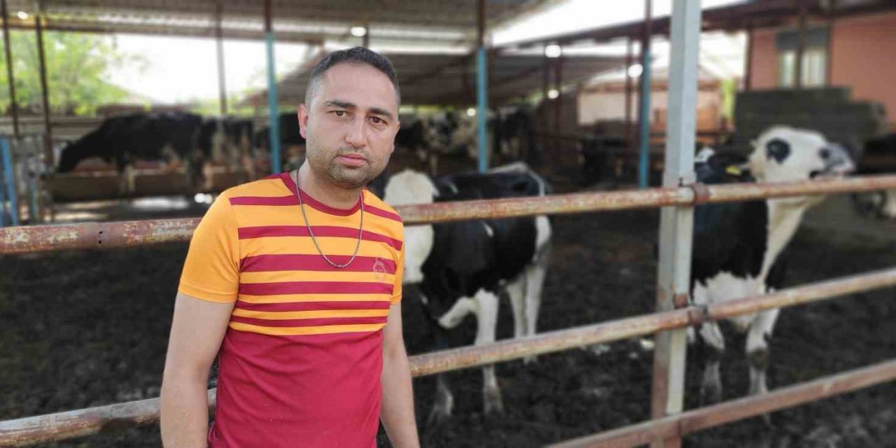 Sele kapılan hayvanlarını gözyaşlarıyla çeken çiftçi, dehşet anlarını anlattı