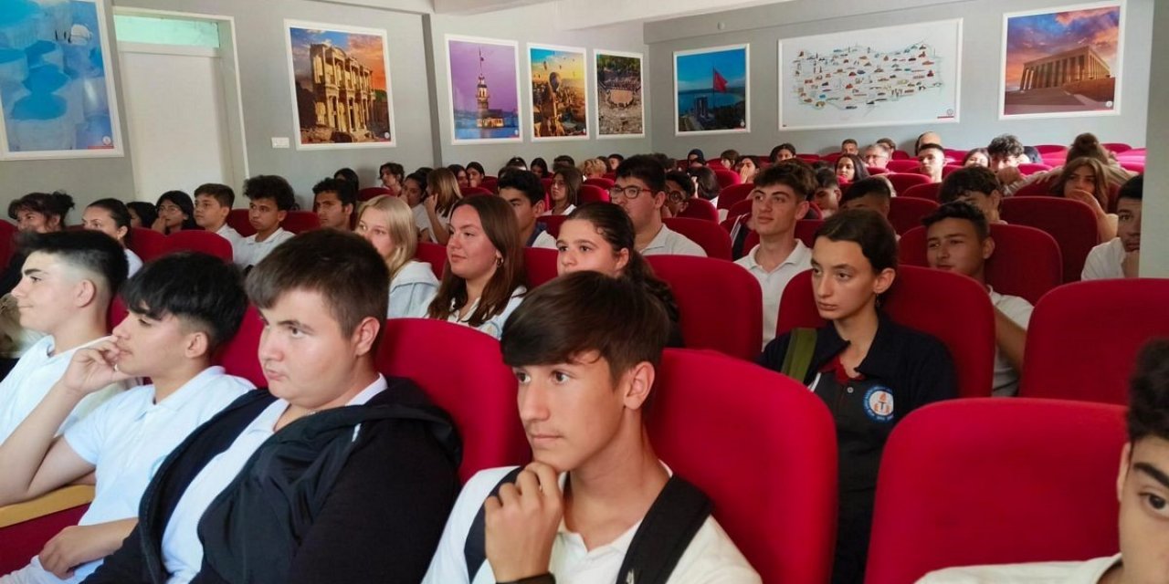 Öğrencilere, çevre sorunlarının yaban hayatına etkileri anlatıldı