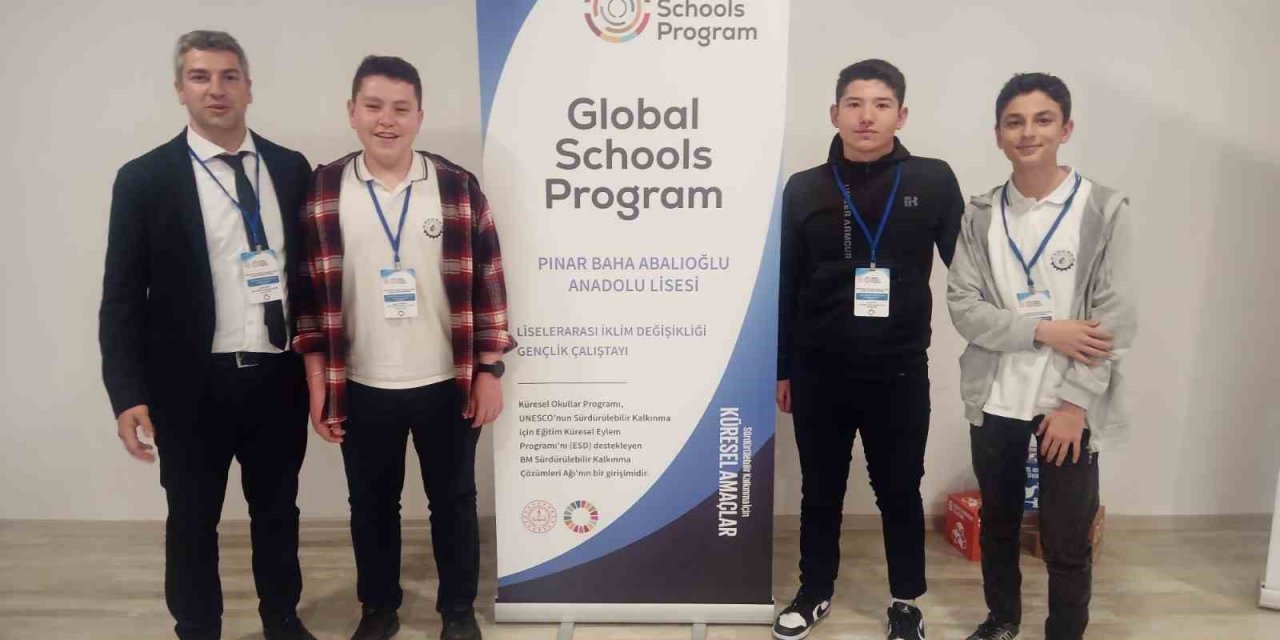 DOSTEK’li öğretmen ve öğrenciler iklim değişikliğine karşı önerilerini sundu