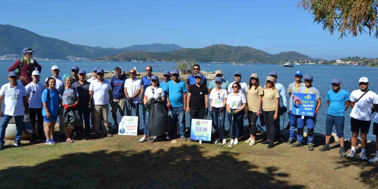 Fethiye Kuş Cenneti’nde temizlik etkinliği yapıldı