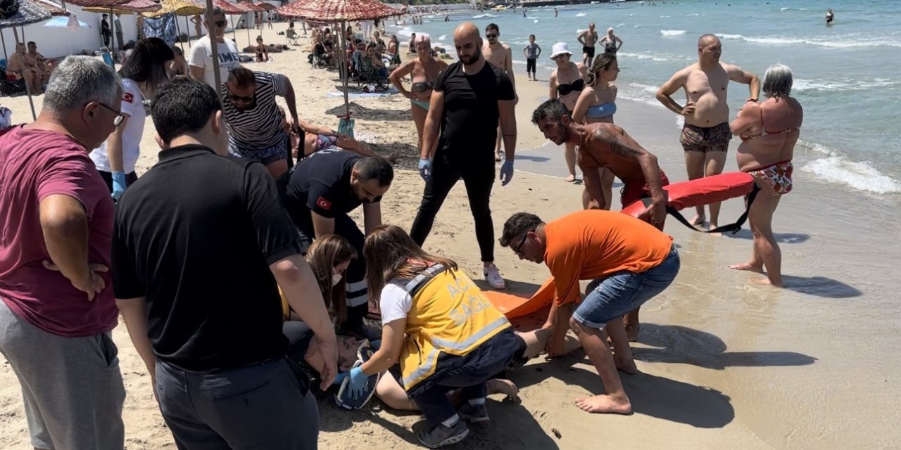 Kız arkadaşını kurtarmak isterken kendisi de boğuluyordu