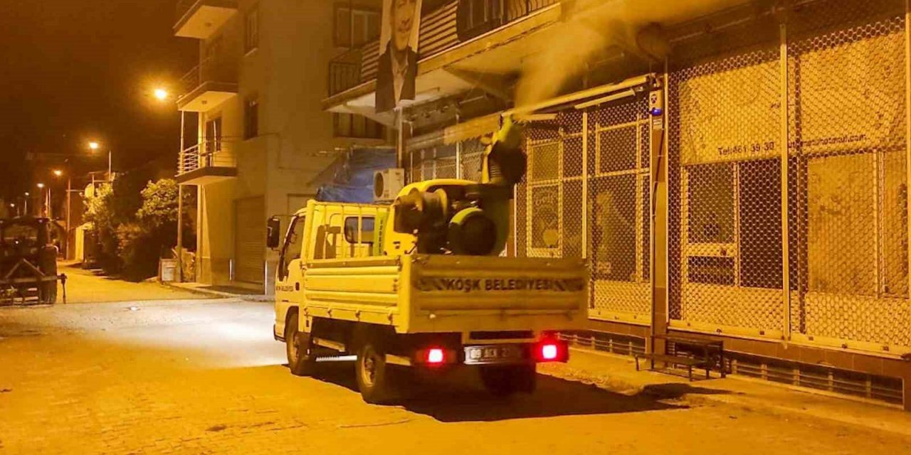 Köşk Belediyesi’nin sivrisinek mesaisi başladı