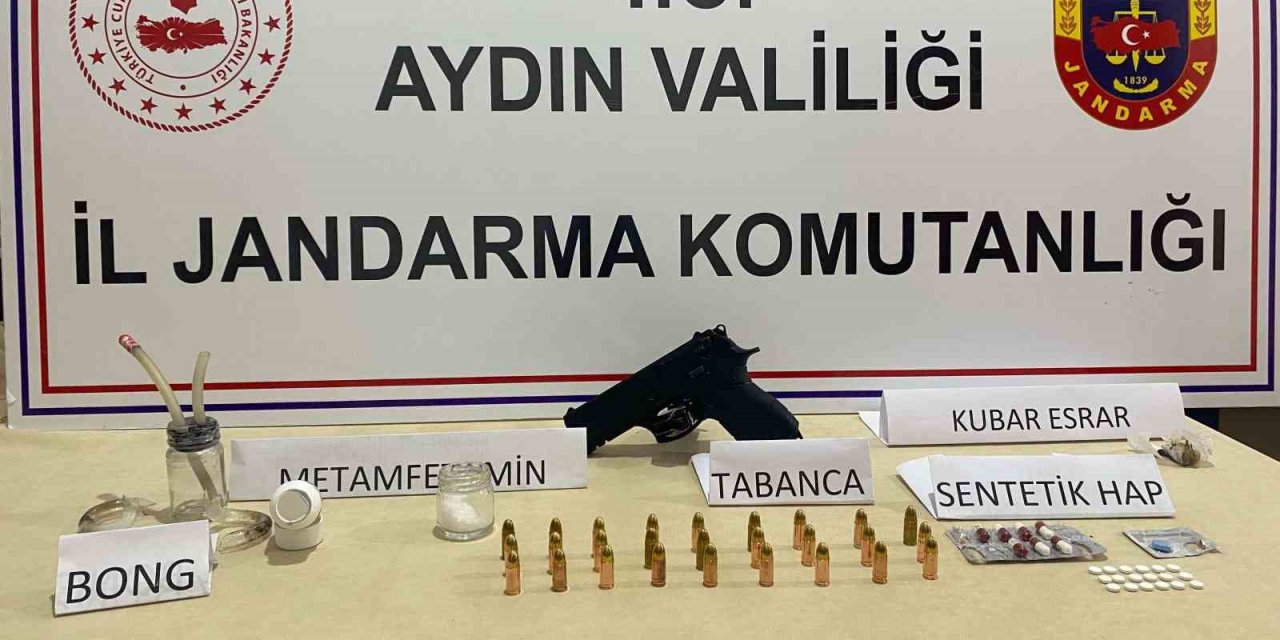 Jandarmanın hassas burunları uyuşturucuya geçit vermedi