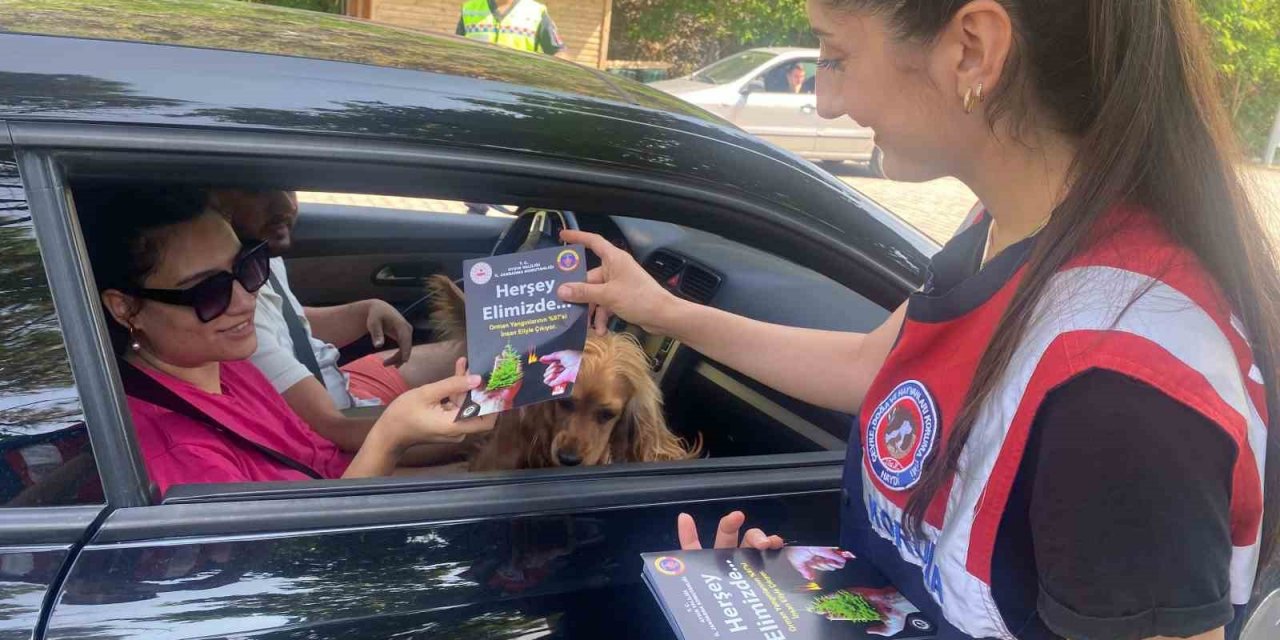 Jandarmadan “çevre” duyarlılığı